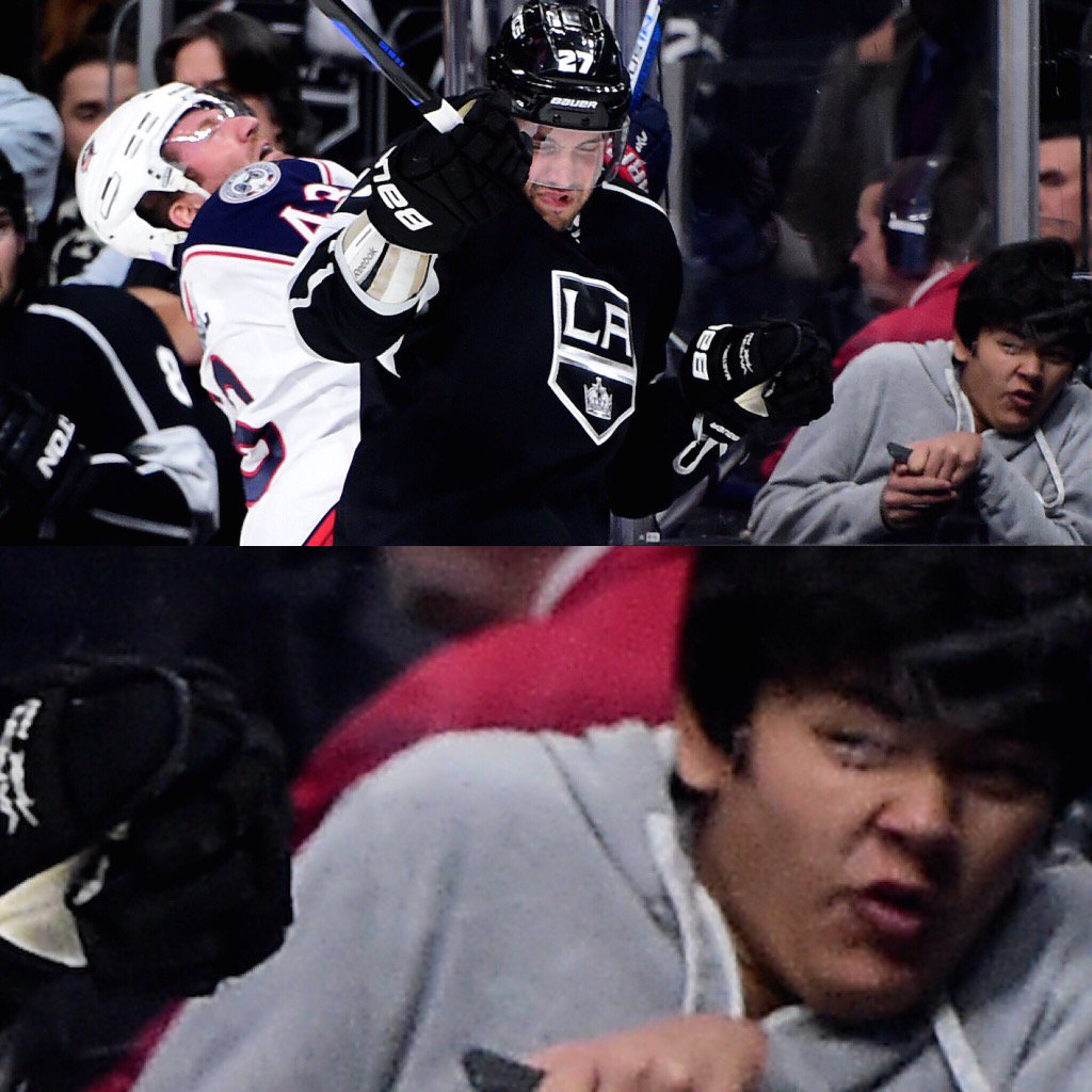 LAKings's tweet photo. Glass seats bruh https://t.co/HLobQdunkP