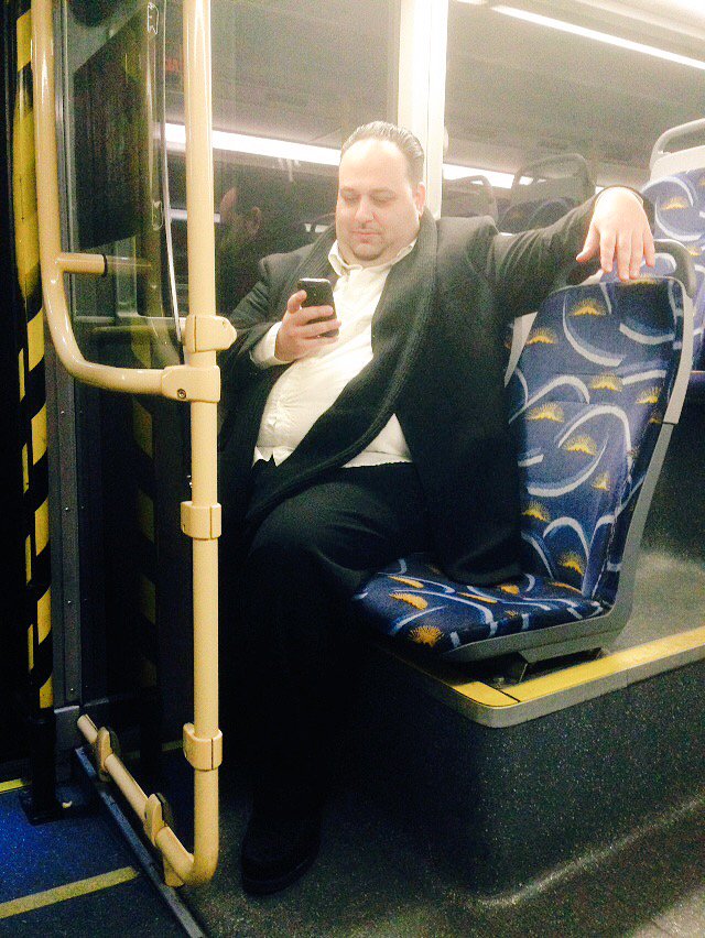 stagemypage's tweet image. *Anyone?* ...is this #Barry from #Eastenders on my bus? *I know Janine was meant to have killed him* #MeantTo 👀