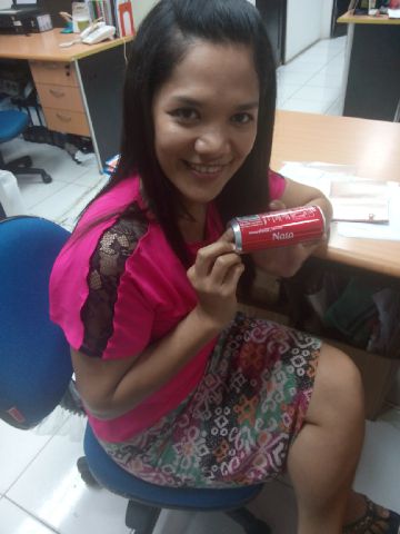 beibybie's tweet photo. #ShareACokeID. Mba nata juga gak mw kalah cyint haha https://t.co/estvV6oWSC