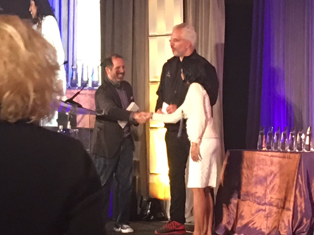 sandraklo's tweet photo. Congrats to @DCasha for her win!!! #futureofwork #CCE2015 #financialforce https://t.co/O4jGUgwV79