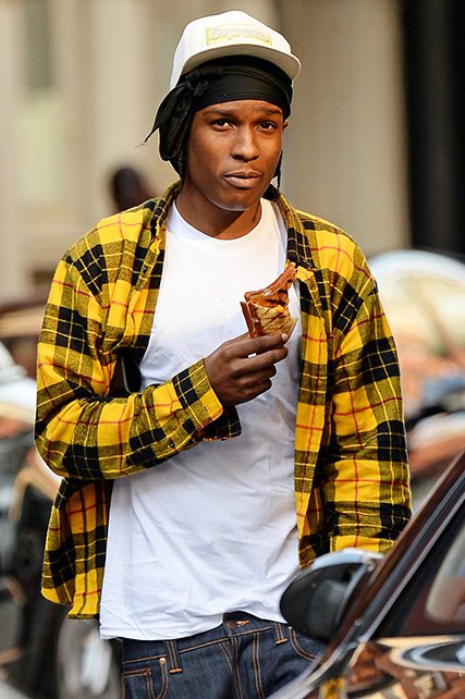 Just remembering that time when A$AP Rocky coordinated his outfit with his cheese toastie: asos.do/6Trldj