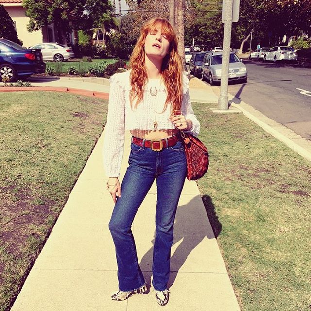 florencemachine's tweet photo. Bye America, it's been a blast... hullo Australia!! 
Thanks for the beautiful basket @Philosophy1984 xx https://t.co/EiXRnyV2Bq