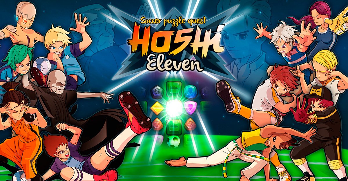 Live an epic adventure, from humble beginnings to world soccer star! #HoshiEleven #iOS #Android