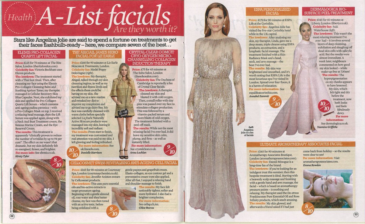 One of many fabulous #COMCIT reviews #TVExtra 'it left my sensitive skin feeling calm, plump and firm'