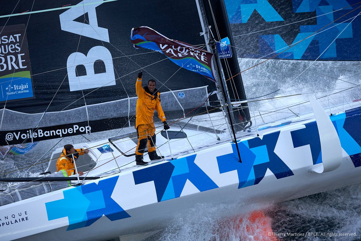 Voile Banque Populaire tweet media