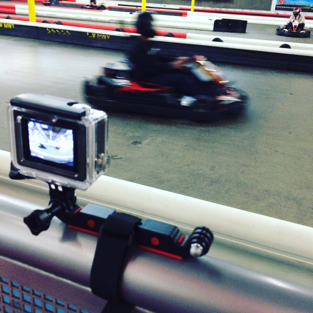 MuleMfg's tweet photo. Capturing the #RaceForRoner action @k1speed in Torrance #gopro #hero4 #Goproaccessory https://t.co/aw4yZM58w6