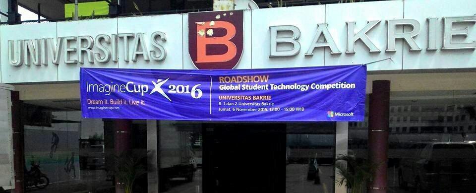 UBSIF_TIF's tweet photo. Microsoft Imagine Cup 2016 Roadshow is on now.... come visit R1-2  UB.... https://t.co/Jyjpilkv4i