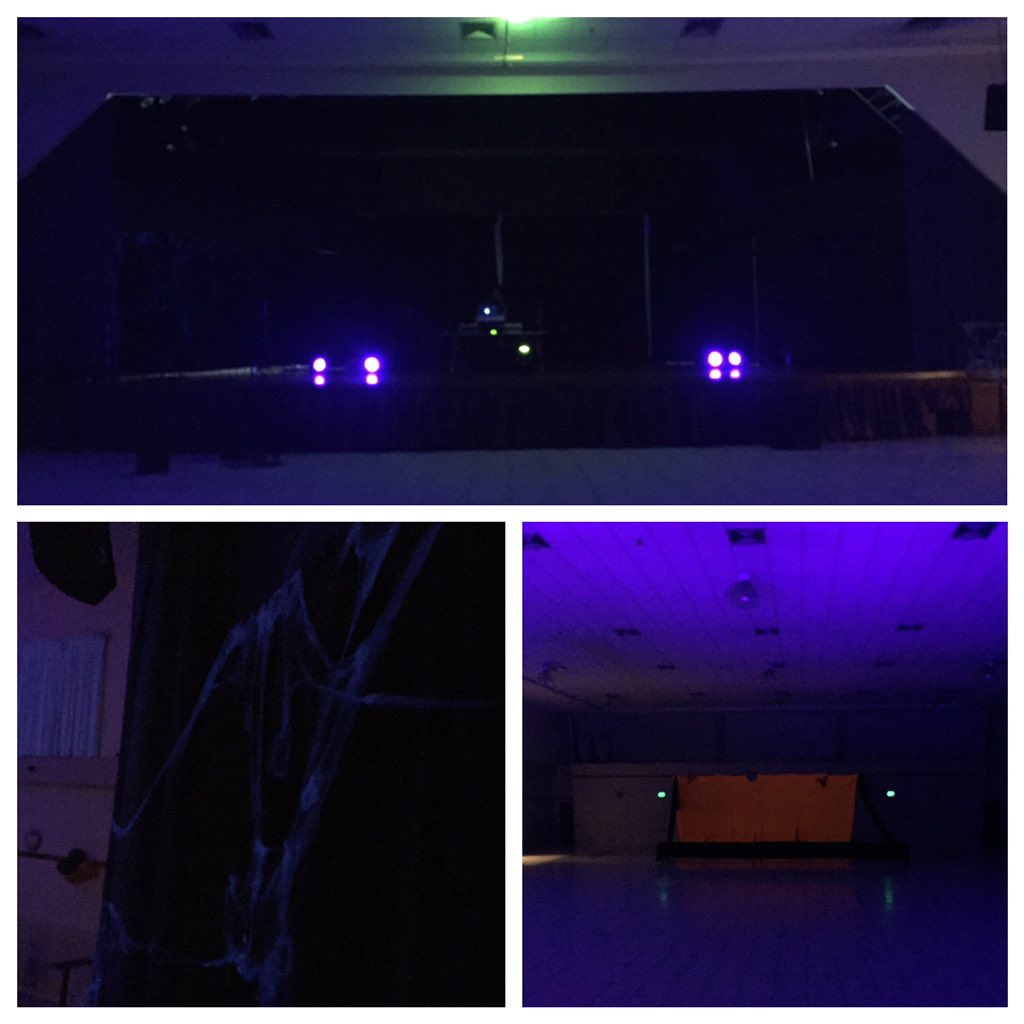 Kontrol_Ent's tweet photo. Bishops &amp; Trinity Halloween event all UV BLACK lights @Kontrol_Ent @kontrolentertainment https://t.co/vMYjatTBnd