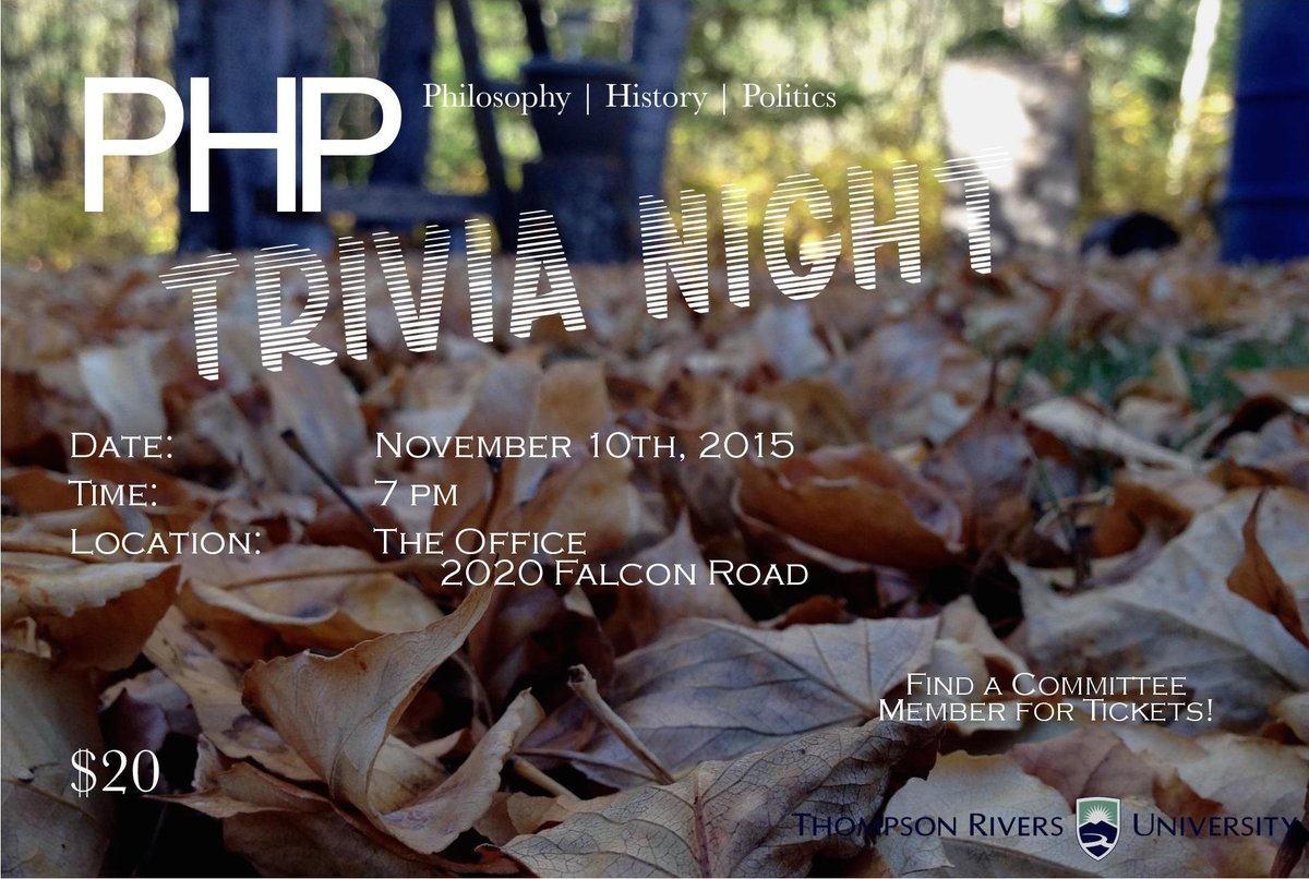 PHP_Conf's tweet photo. Like Trivia?? Come join us at "The Office" on Nov. 10.  Send us a message, or find a Committee Member for tickets!! https://t.co/tsaULKAAUg