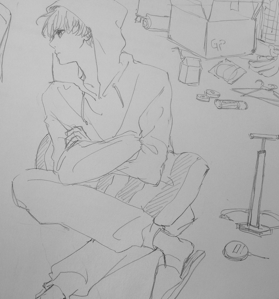 部屋が散らかってるなぁ 