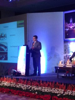 Indrailsummit's tweet photo. Nicholas Craven:speaking on Railway energy efficiency &amp; the global vision for sustainable development @Indrailsummit https://t.co/tUU1qgU74X