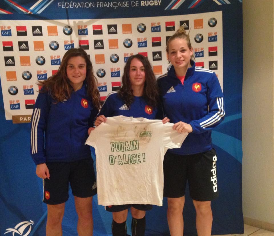 Le combat continue pour Alice #putaindalice le XV de France féminin  @safizizir <a href="/GaelleMignot2/">Gaëlle Mignot</a> <a href="/riv_ya/">River Yang</a> <a href="/GriereVivi/">vivi griere</a>