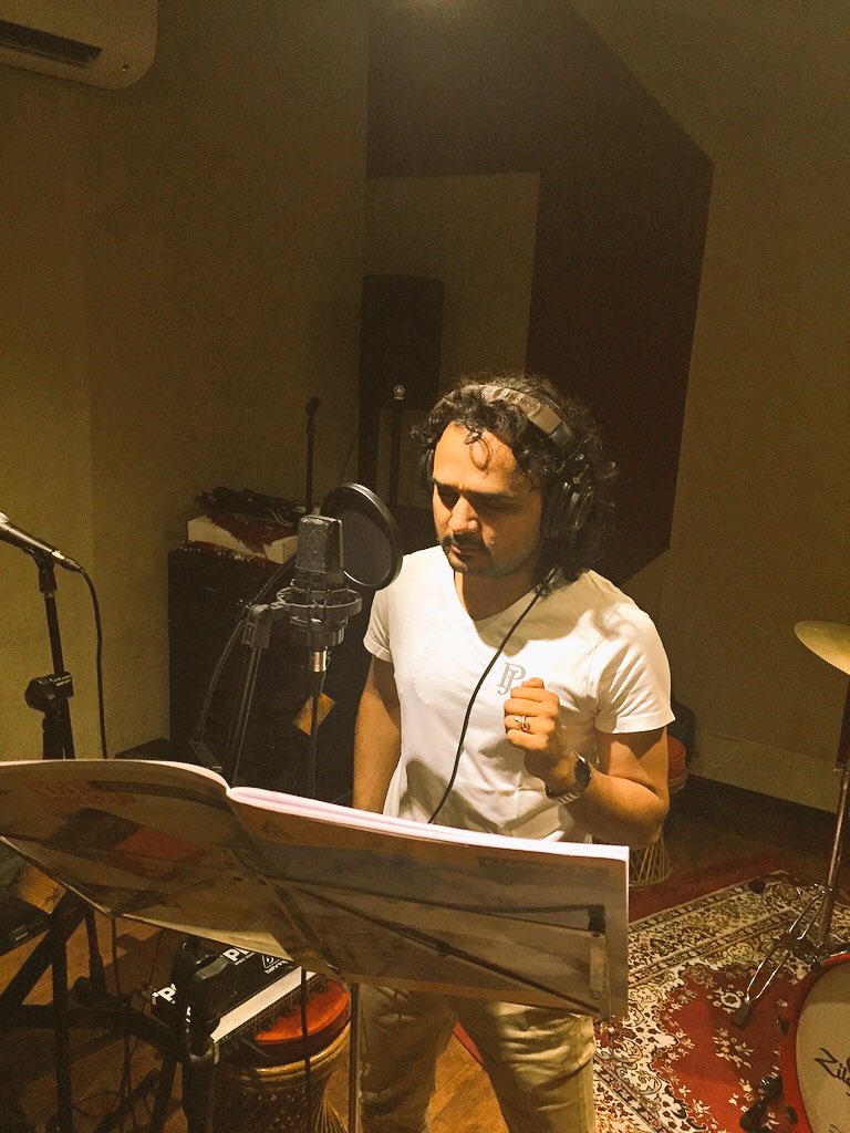 dddrums's tweet photo. Recording @parthivgohil #AtTheClick today. https://t.co/DmN6c34Qdd