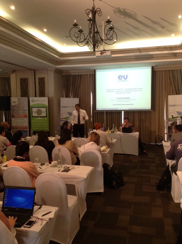 sagea_sa's tweet photo. @DavidBearfield on coping with complexity-managing high volume,competency-based recruitment" #sageaconf2015 https://t.co/p2WSKKJg2w