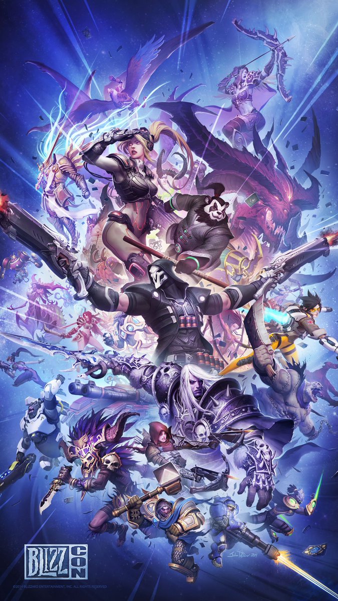 Proenix00's tweet image. [#BlizzCon] Imagen promocional de #BlizzCon2014