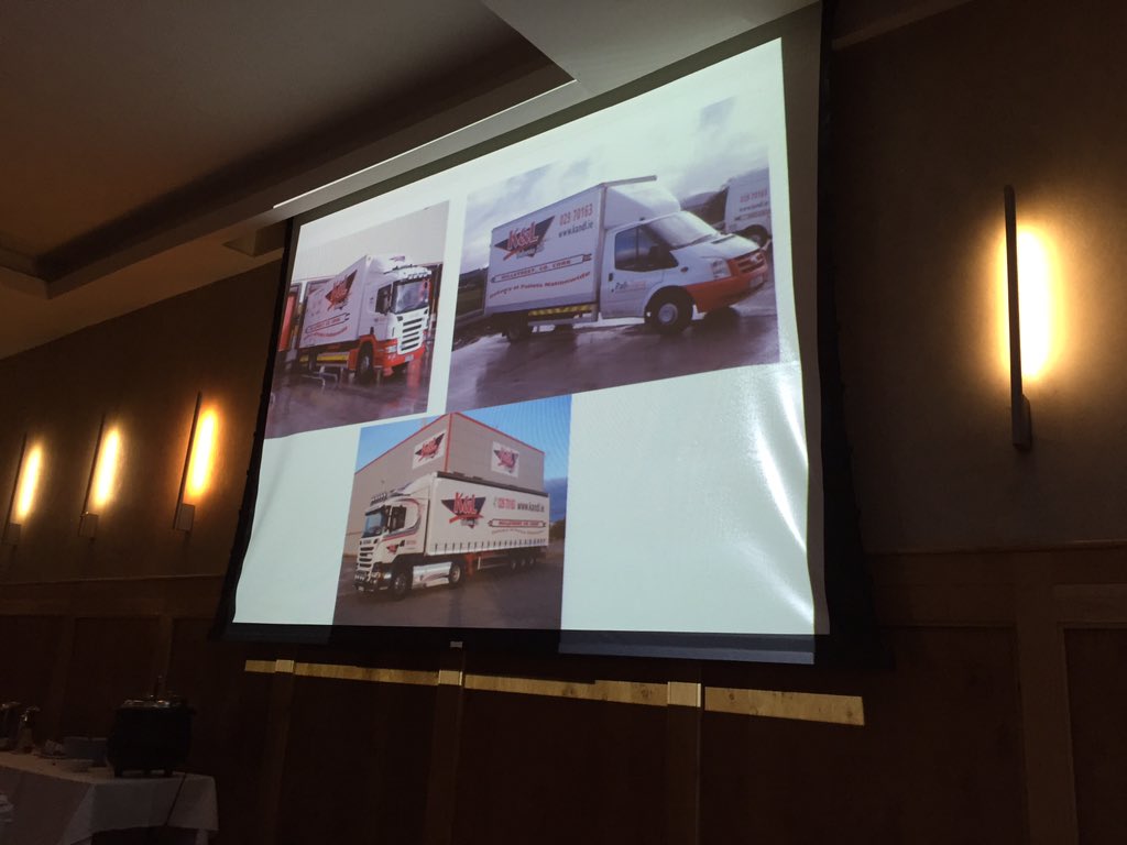 NCBANetwork's tweet photo. #kandl deliveries #greatpresentation from Gordon @JOSArchDesign @cathalb1988 @PeppersMallow @MHDesignsLtd @Spiralli https://t.co/nmhDFpLtnI