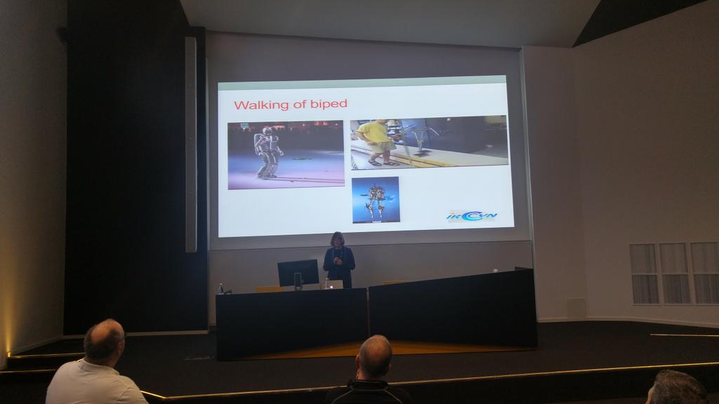 alansaid's tweet photo. Bipedal robot walking. Keynote by Christine Chavallereau at #scai2015 https://t.co/jSSWRyPJW6