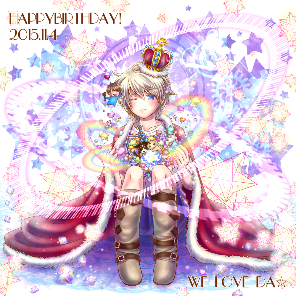 MAI0507accessR's tweet photo. 大ちゃんお誕生日おめでとうございます☆彡
遅くなっちゃったけど、お祝いイラスト描きました。
楽しい一年になりますように!(*>ω<)
#DA48 #浅倉大介 https://t.co/Sm8jruLzEQ