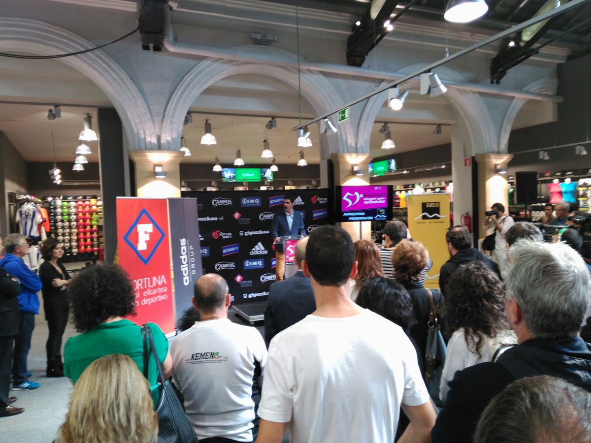 forumsport's tweet photo. La #BehobiaSS 51 se presenta en @forumsport La Bretxa. #BoostBehobia SS https://t.co/bizNQQrYLe
