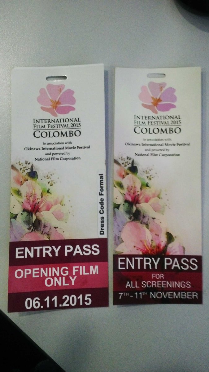 mathan424's tweet photo. International Film Festival 2015 #Colombo #IFF2015 #lka #Film https://t.co/LpNU8Obfnc