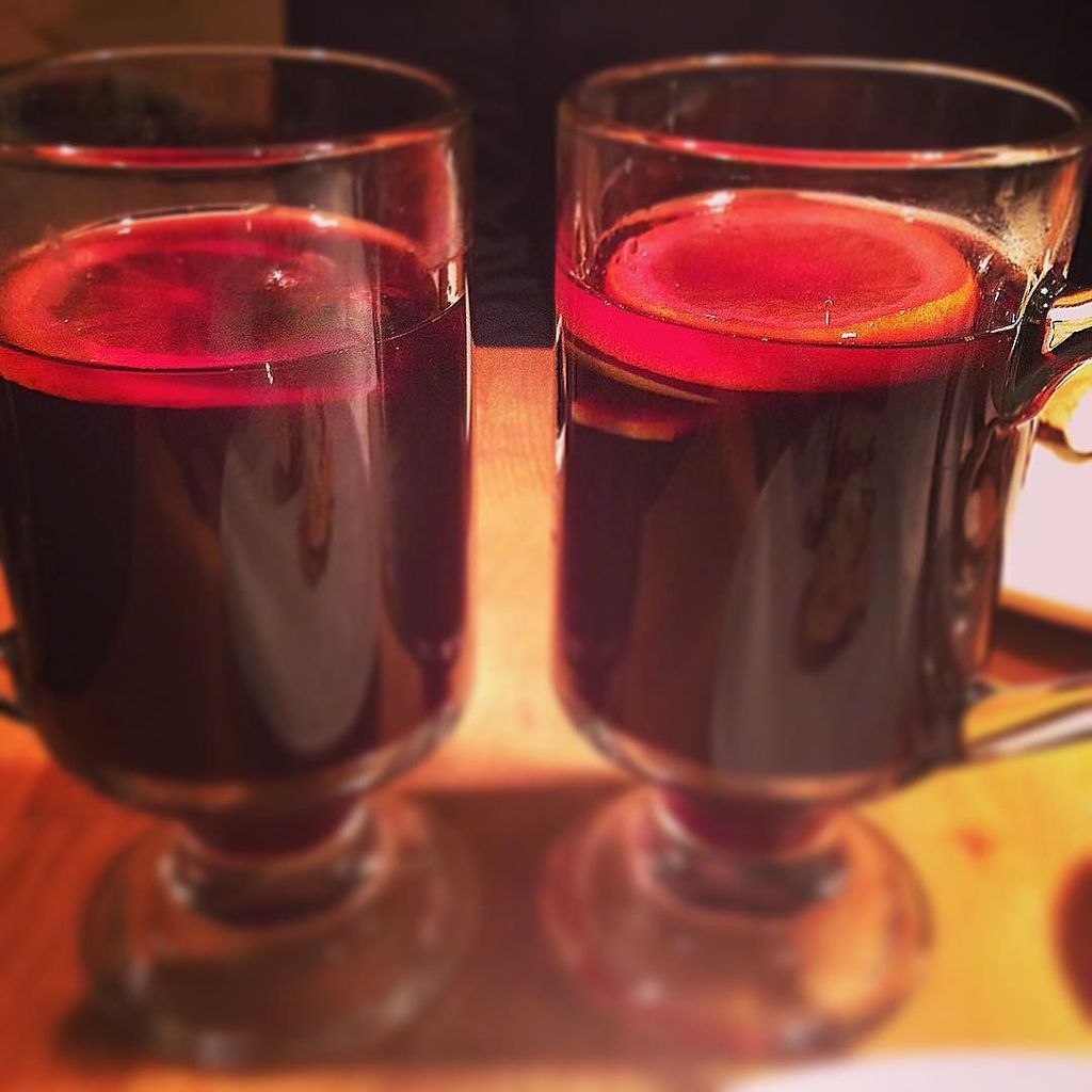 Mulled wine from <a href="/winecavekcp/">Wine Cave KCPeaches</a> of Christmas event ift.tt/1LUoNgF