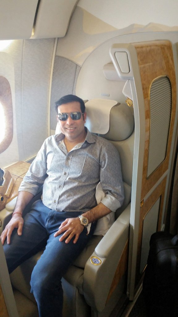 On my way to the USA for the <a href="/T20AllStars/">Cricket All Stars</a> matches.Looking forward to the exciting 3 games😊👍#cricketallstars