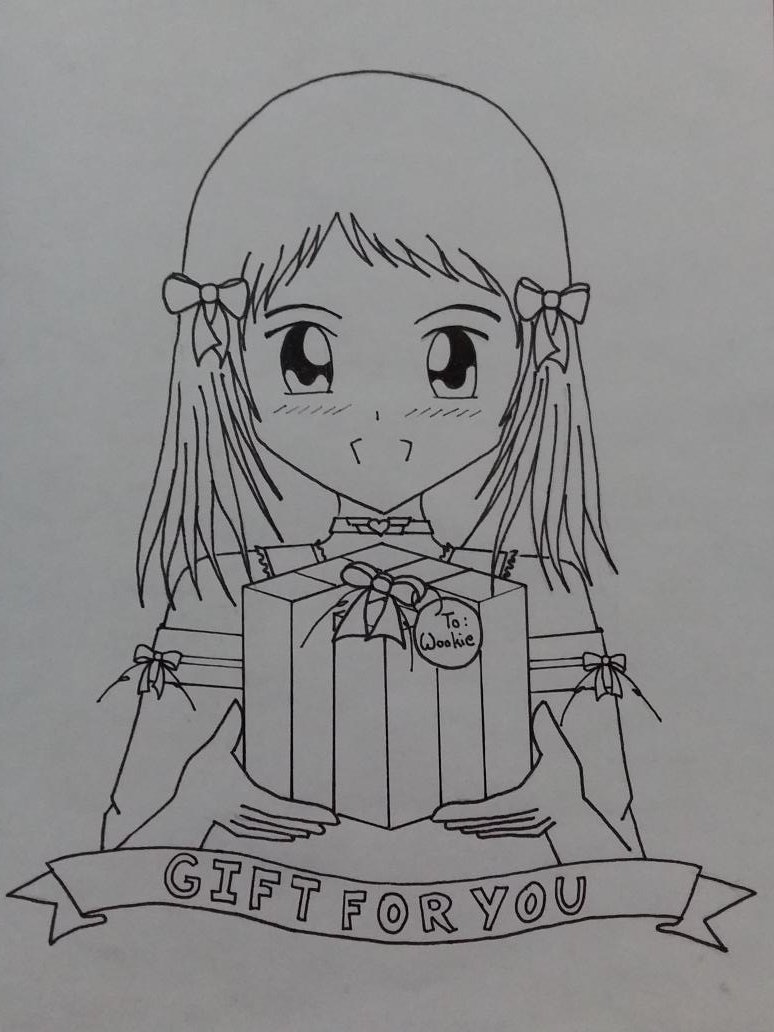  Gift for you wookie oppa. Ige oppa sonmul (This is your gift). Happy Birthday Lee Dong Wook. 