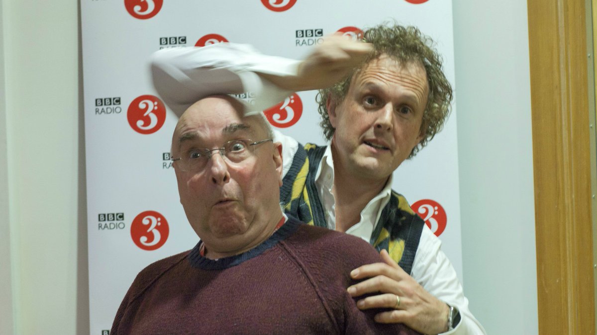 BBCRadio3's tweet photo. .@rainerhersch and @robccowan are having a Bach day for their final interview now on #EssentialClassics https://t.co/15SLdjA43w