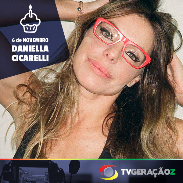 Quem completa mais um ano de vida hoje é a apresentadora Daniela Cicarelli! Ela completa 37 anos! Parabéns!

#TVGZ