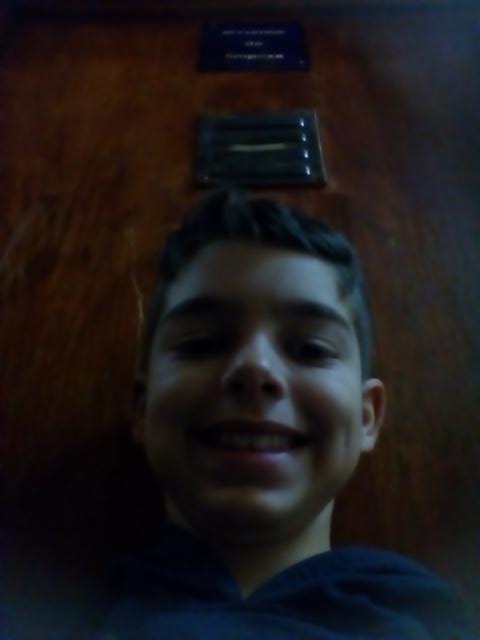A entrar para a aula.