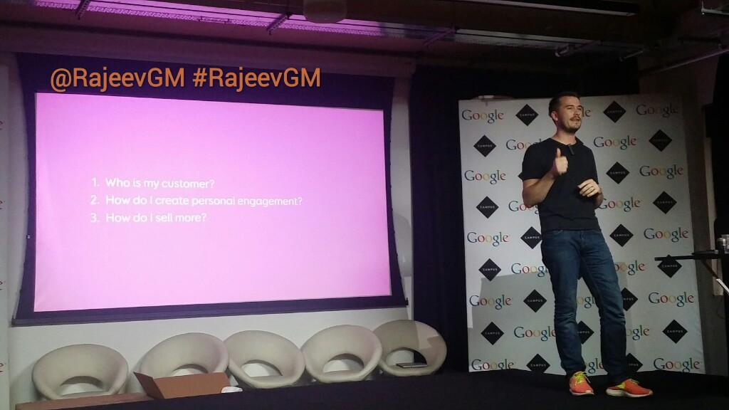 rajeevgm's tweet image. #YoYoPlay&amp;gt;@yoyowallet co founder @Michael_Rolph on 3 things that matters for #design
#GoogleCampus