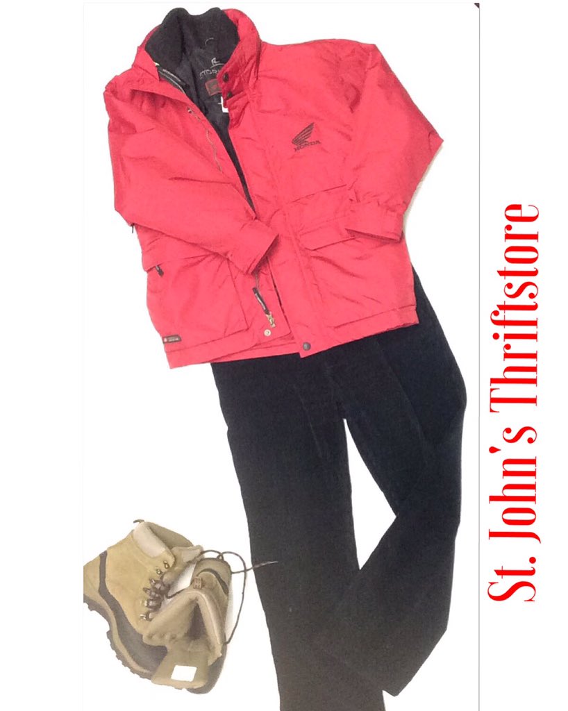 StjohnStore's tweet photo. Guys stay warm in cold conditions with this winter jacket $15; GAP pants $10; Wind River boots $25! #mensjacket https://t.co/wXY5HePcPl