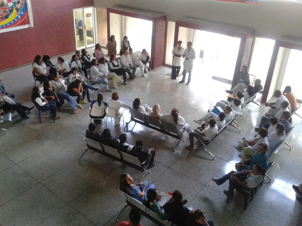 Culminada con éxito asamblea de trabajadores IPASME para tratar los temas de la unidad médico odontologíca Barcelona
