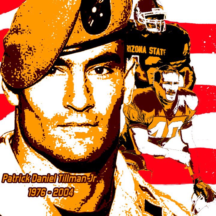 RIP Pat Tillman and Happy 39th Birthday. Believe in heroes America. 