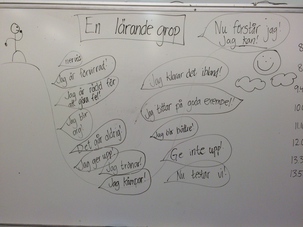 ankikallman's tweet image. Fantastiska samtal om den lärande gropen. Vi ger varandra exempel,