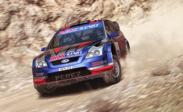 WeKickStart's tweet photo. We’ve been having fun with @dirtgame’s new Ford Focus RS Rally 2007! Grab DiRT Rally here: https://t.co/8rLyHHOuKp https://t.co/SzHfvj9PXU