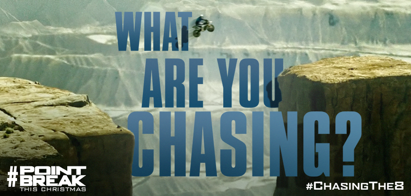 PointBreak's tweet photo. Chasing one perfect line through all eight ordeals. #PointBreak #ChasingThe8 https://t.co/5HOb99fYzA