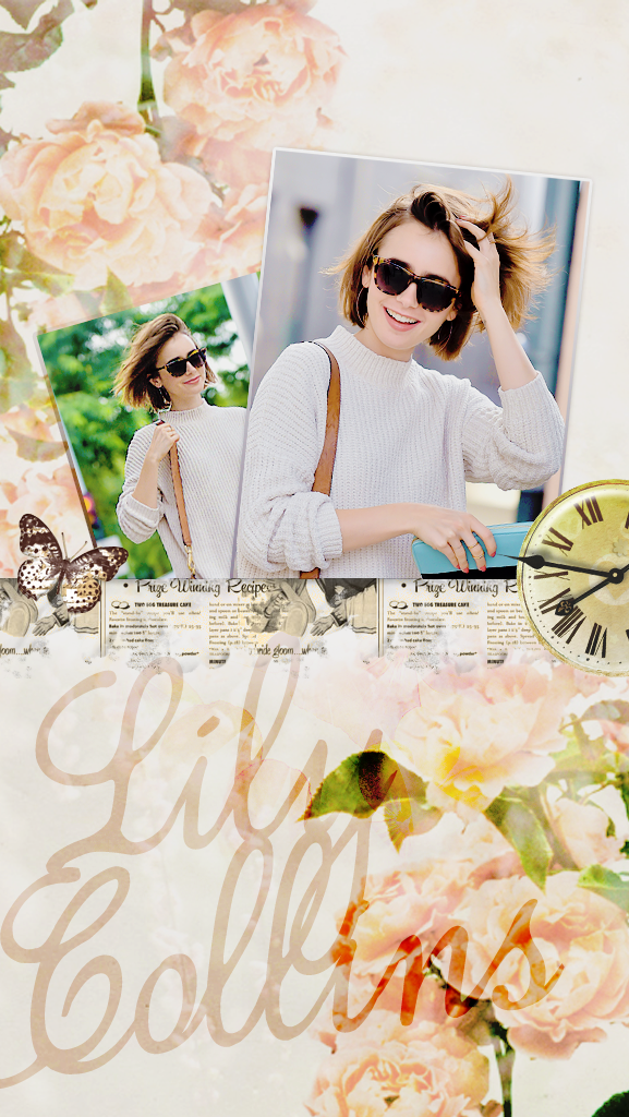 2Bgraph's tweet image. Lily Collins lockscreen. // #locker #lockscreen #lilycollins @lilycollins