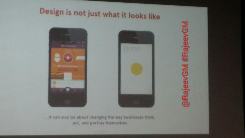 rajeevgm's tweet image. #yoyoplay&amp;gt;
@TheAppBusiness ☞

#Design is not just what it looks like

#DesignThinking
#CampusLondon