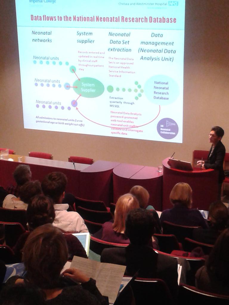 Prof. Nina Modi explains Big Neonatal Data & Data Flows to the NNRD ...