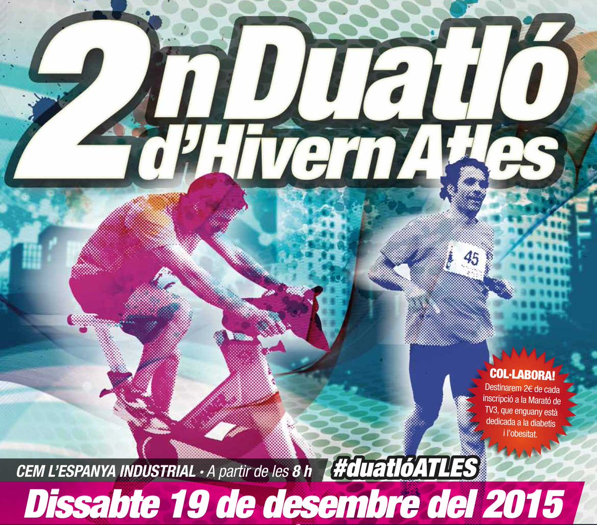 atlesesports's tweet photo. ÚLTIMA HORA! El 19 de desembre, 2n #duatlóATLES al #territoriATLES. En uns dies, tots els detalls! #Sants #duatló https://t.co/HXQbVyDHBp