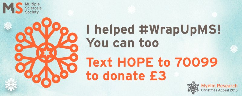 carlyloucarter's tweet photo. One step closer to beating #MS. Join me and help #WrapUpMS @MSSocietyUK
https://t.co/mi29GWb9y4
https://t.co/hr1VRGYQ3v