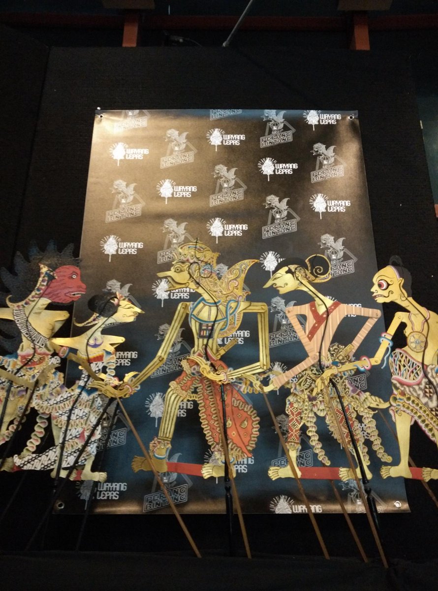 The WAYANG!!!

Made by Sagio, Wayang's maestro from Yogyakarta
See them at #SWWeekend2015