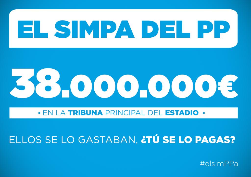 SandraAlar_'s tweet photo. Y el estadio cedido por 1€ al año durante 75 años #elsimPPa https://t.co/QDGymKSien