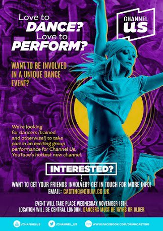 drumcasting's tweet photo. @boysdoballet please RT- we're currently looking for dancers for an online channel and need more boys! Get in touch! https://t.co/VY9Q7Pgs05