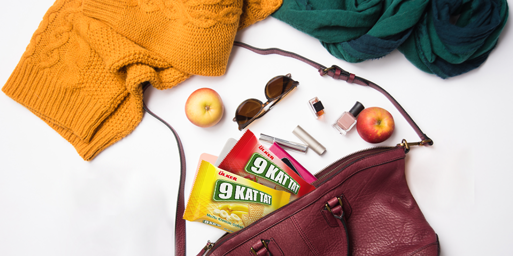 Anahtarı aradığın telaşlı anlarda çantanın içinde 9 Kat Tat’ı görmek mutluluk sebebidir!