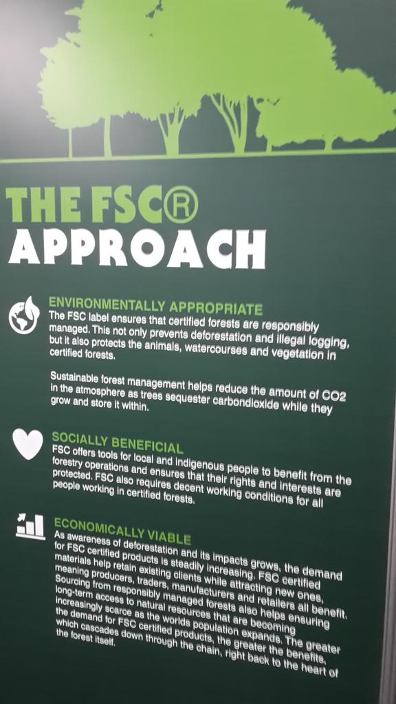 LifeinBalanceSA's tweet photo. Wrapping up @GBCSA event& looking forward to a big surprise #fsc_ic #fscafrica champions for forest stewardship https://t.co/pdH1LCE5p5