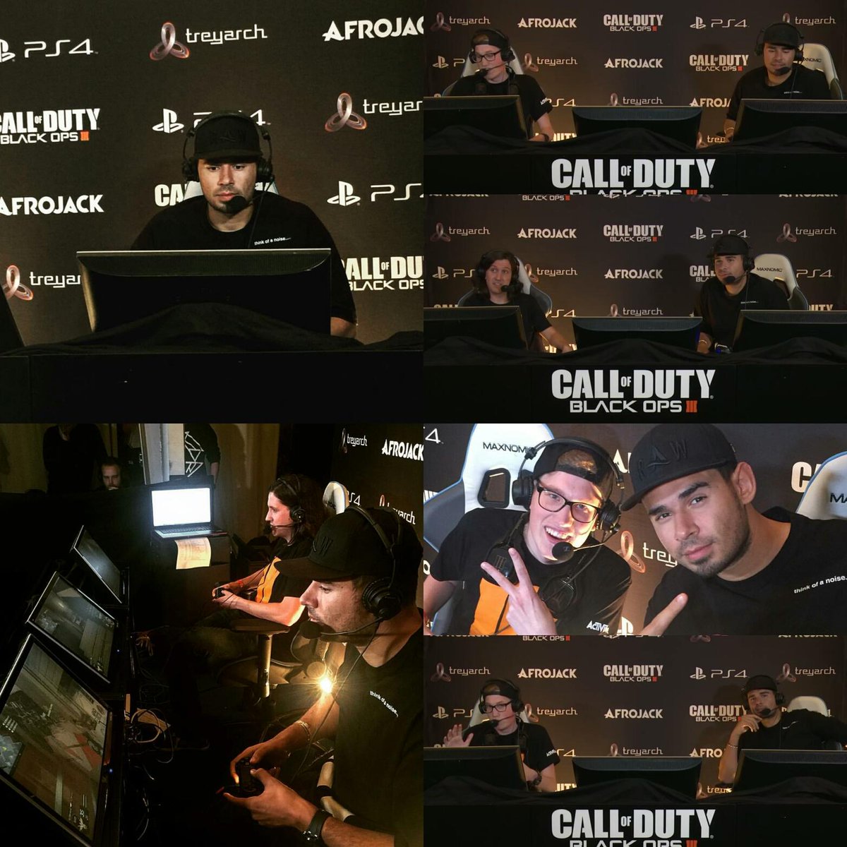 AfrojackPics's tweet photo. @djafrojack with @YaraskyGaming on the #CODBlackOps3 livestream! #bo3afrojack https://t.co/xb4E6vXe28