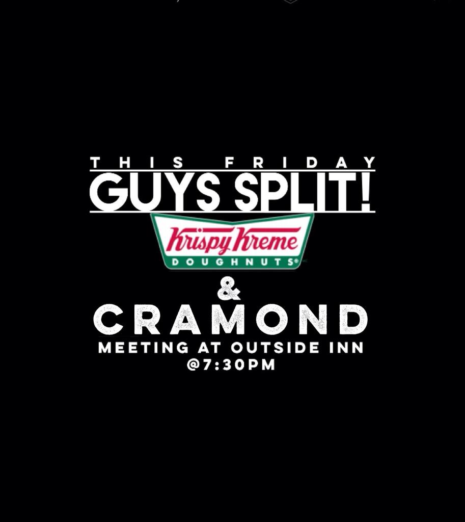 lpcyouth's tweet photo. Tonight the guys are going to Krispy Kreme &amp; Cramond. Meet at the OUTSIDE INN @7:30pm!

#WeAreLPC #WeAreLPCYouth https://t.co/LqkQH6COBy