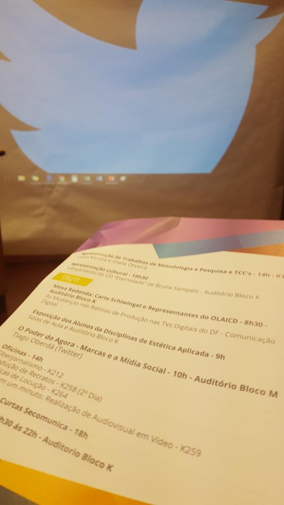 tiagoberda's tweet image. Vai começar! #PoderDoAgora no #XIVSecomunica